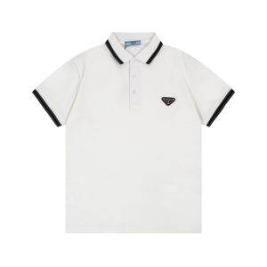 Designer Luxury Prada Polo Shirt For Spring
