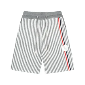 Designer Thom Browne Jacquard Shorts