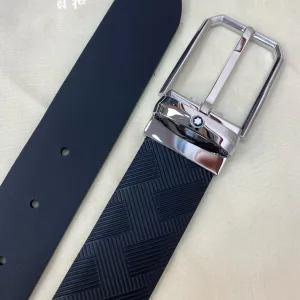 Designer AAA Montblanc Belt Top-Grain Cowhide