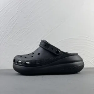 Super Clone Designer Crocs Sandals Black Running
