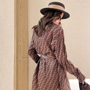 Designer Fendi Jacquard Dress