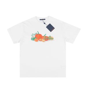 Luxury High Quality Louis Vuitton Cotton Short-Sleeved T-Shirt
