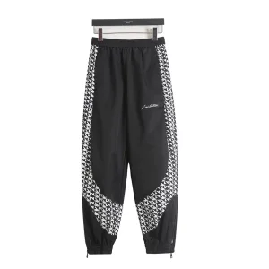 Reps Louis Vuitton Trousers Red Nylon Fabric Embroidery Patch