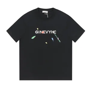 Super Clone Givenchy Short-Sleeved Shirts Black Suitable For All Body Types