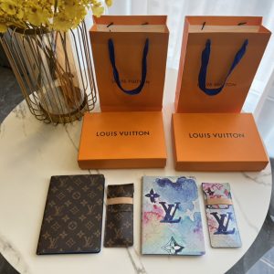 High Quality Louis Vuitton Canvas Notebook Set