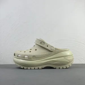 High Quality Crocs Sandals White Rubber Outsole Summer