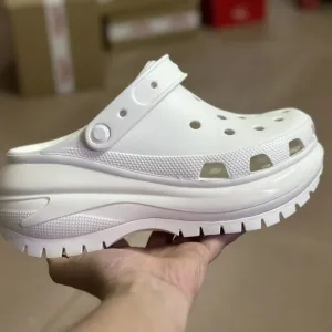 AAA Crocs Sandals White Rubber Outsole Summer