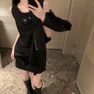 Aaa Prada Nylon Dresses