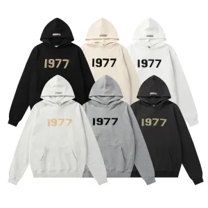 High Quality Fear Of God Hoodie Black Cotton Pure