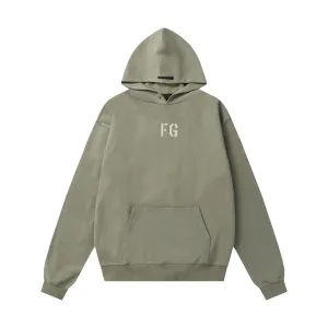 High Quality Fear Of God Hoodie Green Street Style
