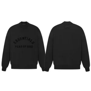 AAA Fear Of God Hoodie Red Male Cotton Adhesive Fleece Coated Fabric Adjustable Drawstring Street Style Gothic Enzyme Washing