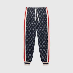 Super Clone Gucci Trousers Red Jacquard