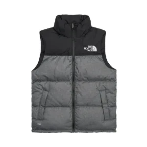 Designer The North Face Vest Copper Down Nylon Spring Embroidery