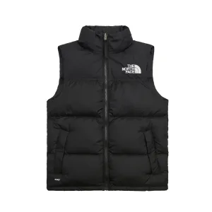High Quality Designer The North Face Vest Black Down Nylon Spring Embroidery