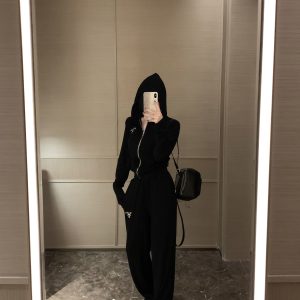 High Quality Prada Cotton Trousers