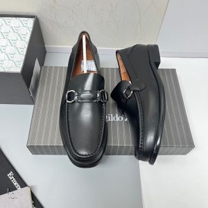 Aaa Designer Ermenegildo Zegna Cowhide Leather Shoes