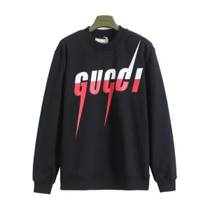 Super Clone Designer Gucci Sweatshirt Red Cotton Pure Screen Printing
