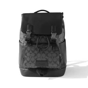 High Quality AAA Coach Backpack Red Stylish And Simple Zippered Pocket