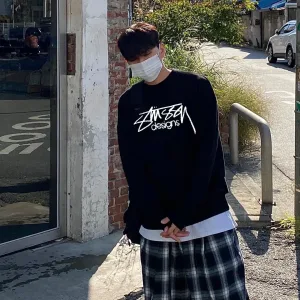 Designer Reps Stussy Hoodies Ash Cotton Pure Soft