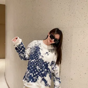High Quality Louis Vuitton Sweatshirt Color Cotton Pure