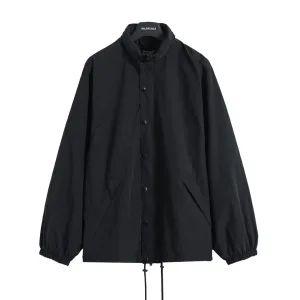 Reps Balenciaga Jacket Red Nylon Zippered Pocket