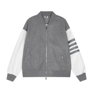 AAA Thom Browne Coat Brown Cashmere Exquisite Workmanship
