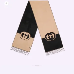 High Quality Gucci Scarf Black