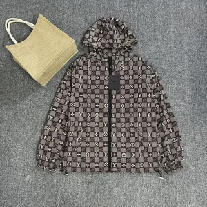 AAA Louis Vuitton Coat Red Nylon Woven Fabric