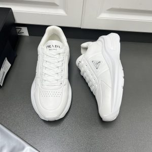 Luxury Prada Leather Sneakers