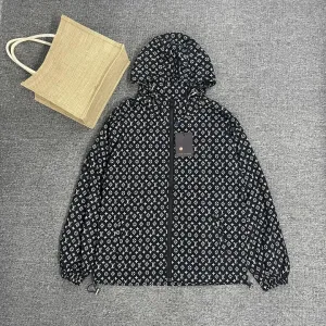 Designer Super Clone Louis Vuitton Coat Red Nylon Woven Fabric