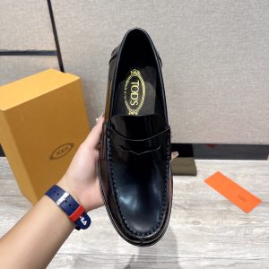Luxury Todes Cowhide Loafers