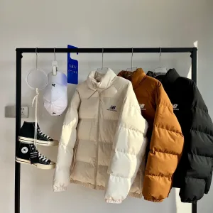 Reps Luxury New Balance Cotton-Padded Coat Red Cotton Down Street Style Winter
