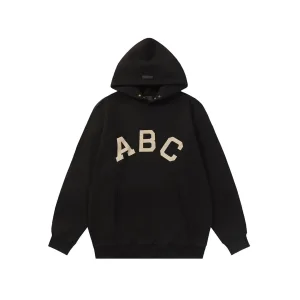 Luxury Fear Of God Hoodie Black Fleece