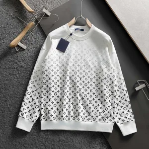 High Quality Super Clone Louis Vuitton Sweatshirt Ash Cotton Pure