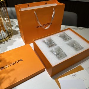 High Quality Luxury Louis Vuitton Crystal Glass Water Cup