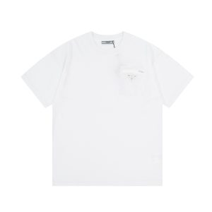 1:1 Prada Brick Short-Sleeved T-Shirt For Spring