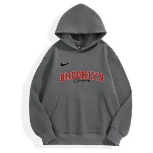 AAA High Quality Nike Hoodie Ash Cotton Fleece Winter