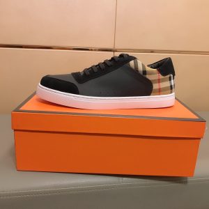 Luxury Burberry Cowhide Casual Shoes