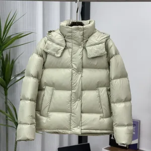Luxury Super Clone Lululemon Coat Red Goose Down Winter Zippered Pocket