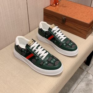High Quality 1:1 Gucci Cowhide Casual Shoes