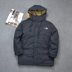 Super Clone The North Face Outerwear Red Cotton Down Fleece High-End Quality Winter Three-Proof Fabric