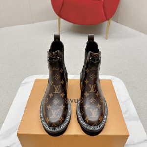 1:1 Aaa Louis Vuitton Cowhide Chelsea Boots