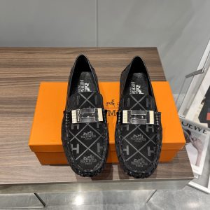 High Quality 1:1 Hermès Cowhide Skate Shoes
