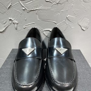 Luxury Aaa Prada Cowhide Loafers For Spring