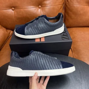 Aaa Zegna Cowhide Casual Shoes