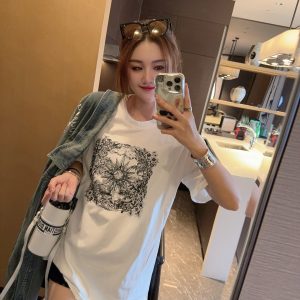 Aaa High Quality Dior Stone Short Sleeves For Early Spring