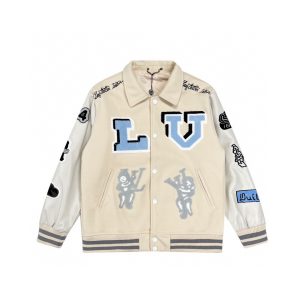 Luxury Louis Vuitton Cotton Baseball Uniform For Autumn