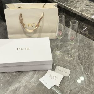 Designer Dior Glass Cup For Spring