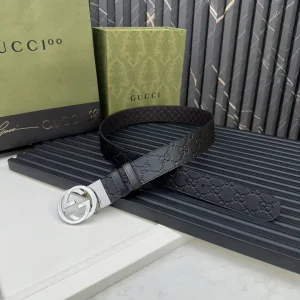 Designer Super Clone Gucci Belt Top-Grain Cowhide
