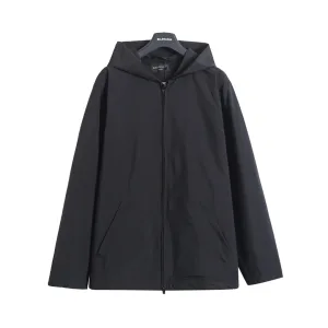 Luxury Reps Balenciaga Jacket Red Polyester Spring Zippered Pocket